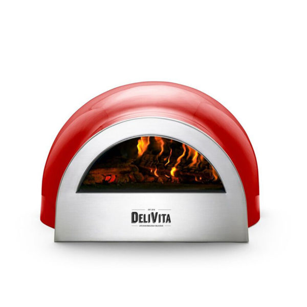 Delivita Chilli Red pizza oven