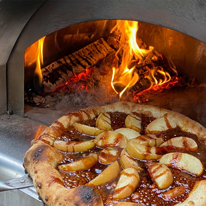 Toffee Apple Pizza